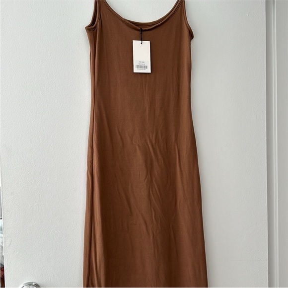 Bumpsuit Maternity Maxi Dress- Mocha - Picture 6 of 6